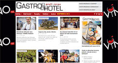 Desktop Screenshot of gastroahotel.cz